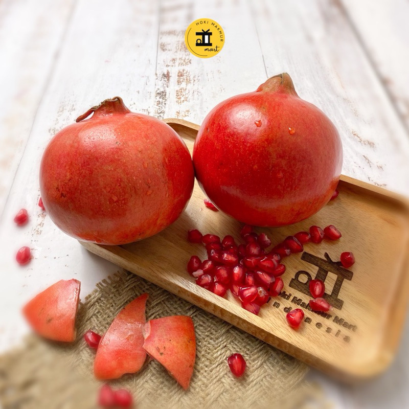 

BUAH DELIMA MERAH IMPORT PREMIUM | RED POMEGRANATE | PER 1 PCS | DELIMA IMPORT | BUAH DELIMA MERAH | BUAH | DELIMA MERAH | DELIMA | DELIMA PREMIUM