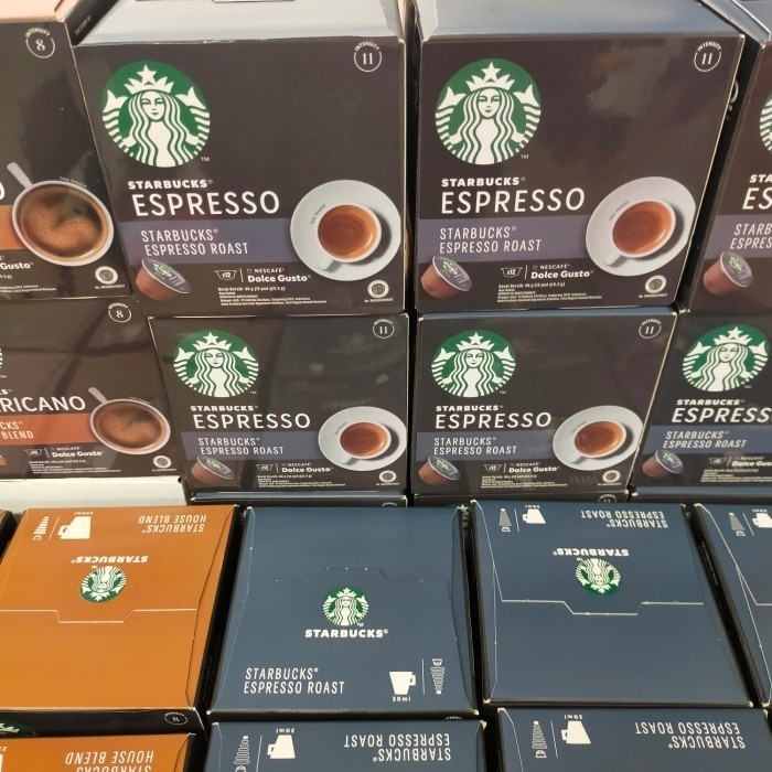 

nescafe dolce gusto starbucks coffee capsule espresso isi 12pod kopi