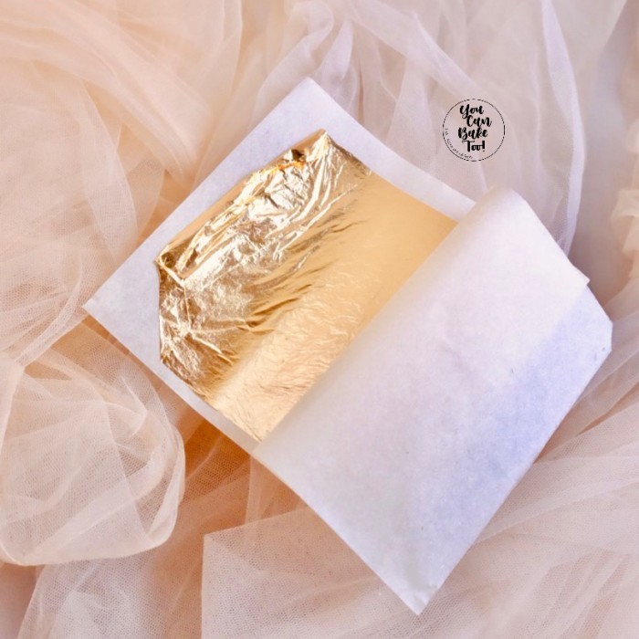 

[[ K23 - BEST SELLER ]] Gold Foil Lembaran 9,3cmx9,3cm - Silver 11x11 cm