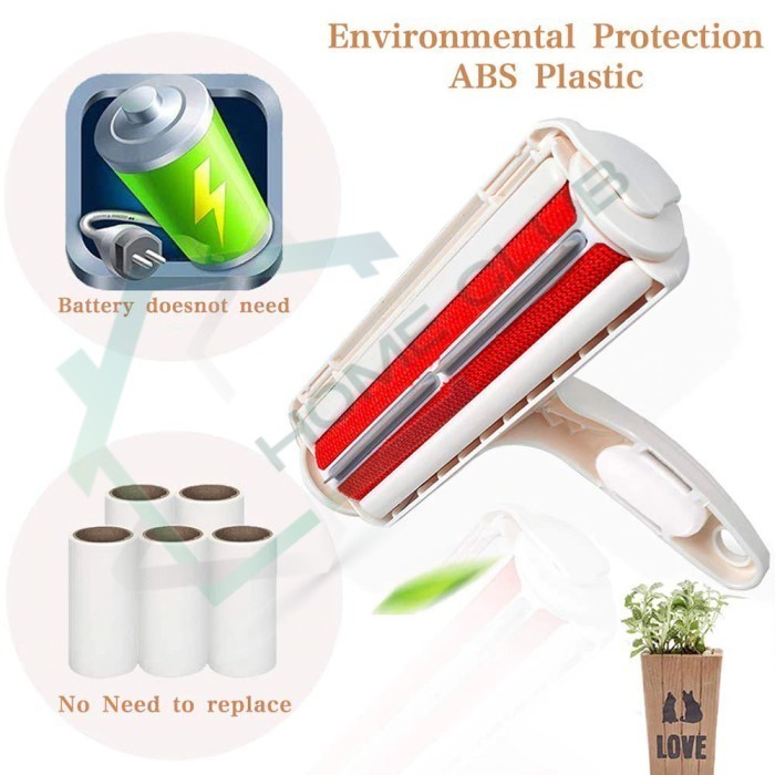 Brush Pembersih Bulu Binatang Pet Hair Lint Remover Roller HC