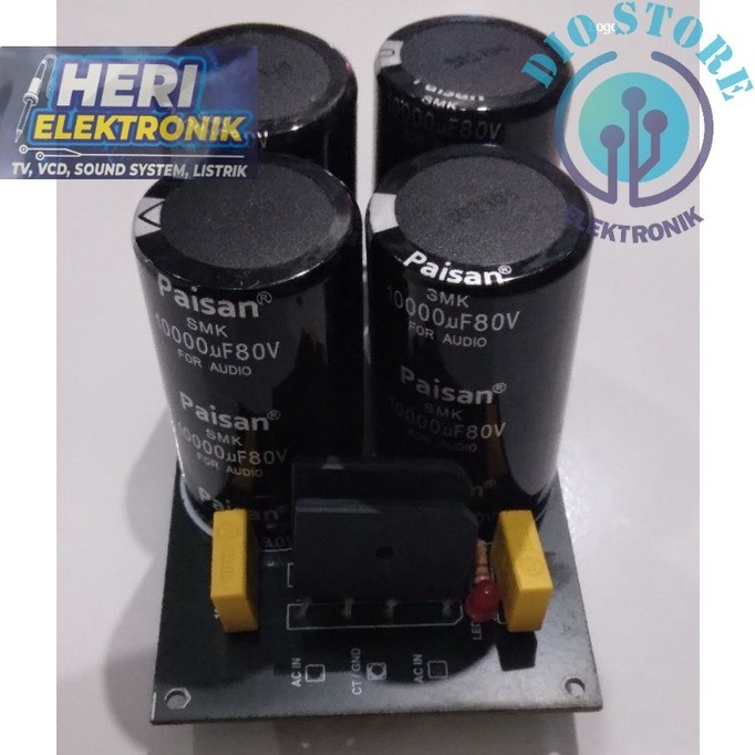 KIT PSU 4 ELCO PAISAN 10000 UF 80V ori