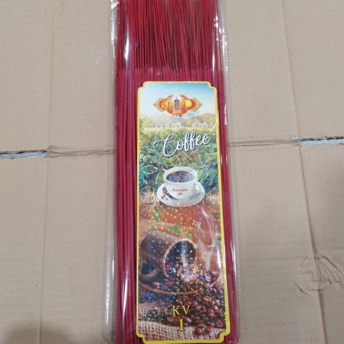 Hio Dupa Aromaterapi Kopi Warna Merah