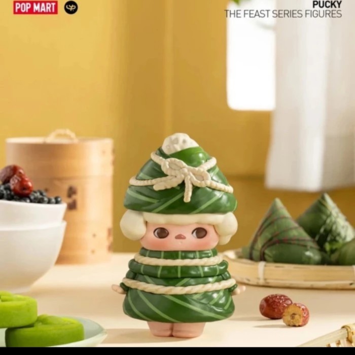 MAXX Pop mart pucky the feast - pucky feast figure - bacang