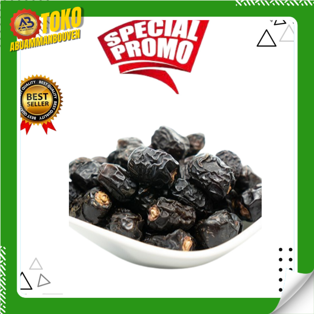 

Kurma ajwa/kurma nabi asli madinah 500gram original