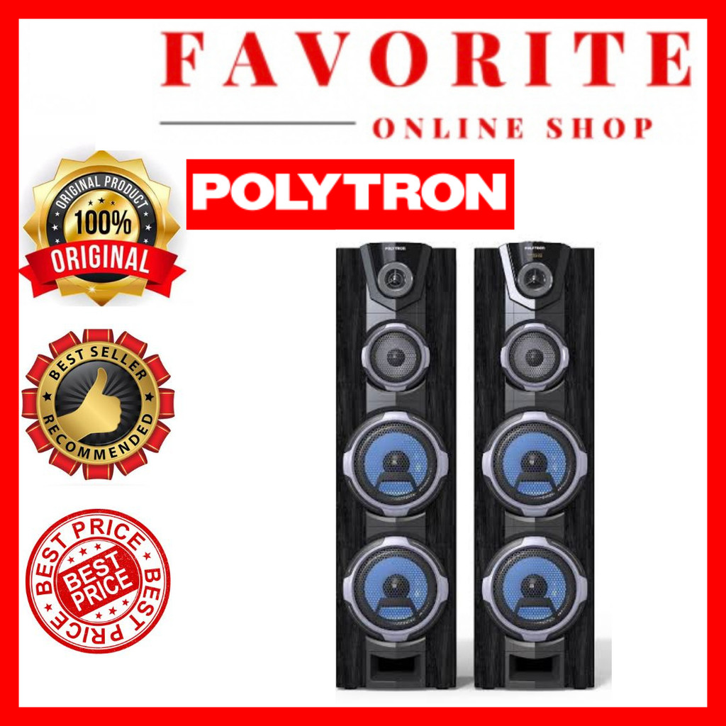 SPEAKER ACTIVE POLYTRON 8F22 PAS8F22 USB BLUETOOTH SUPER BASS - 8FF22