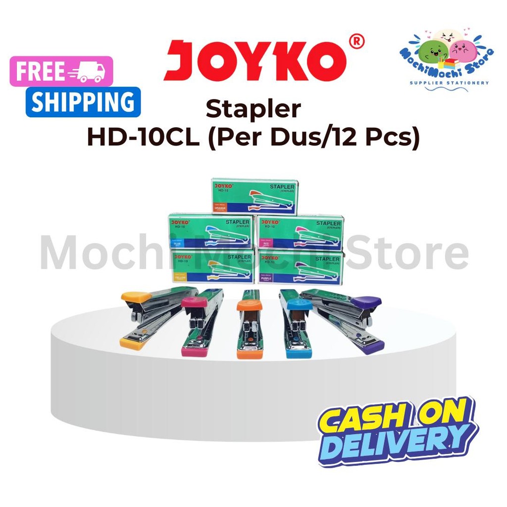

PER DUS/12 PCS Stapler Joyko HD-10CL | Stapler | Stepler Jepretan Joyko