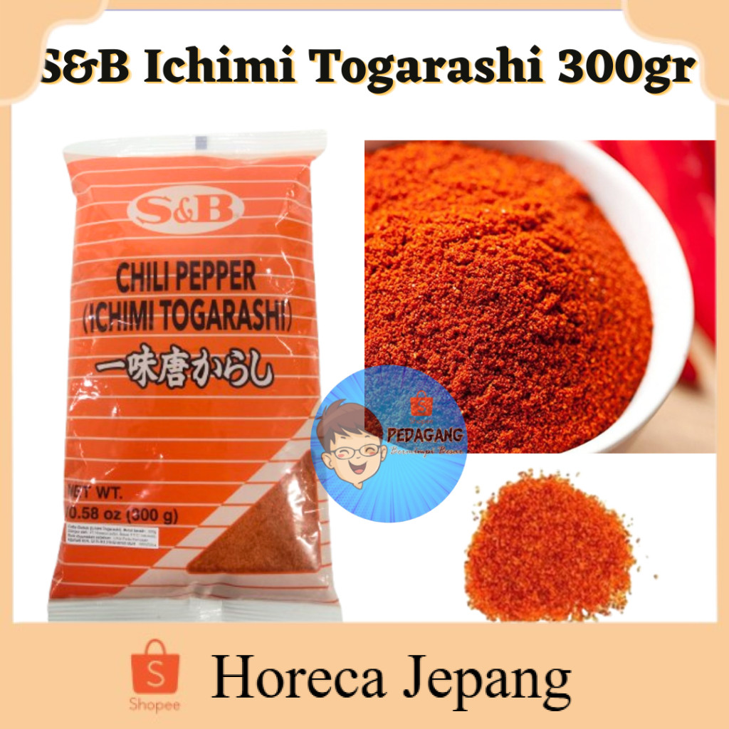 

S&B Ichimi Togarashi 300gr/ Ichimi Togarashi/ Bubuk Cabai