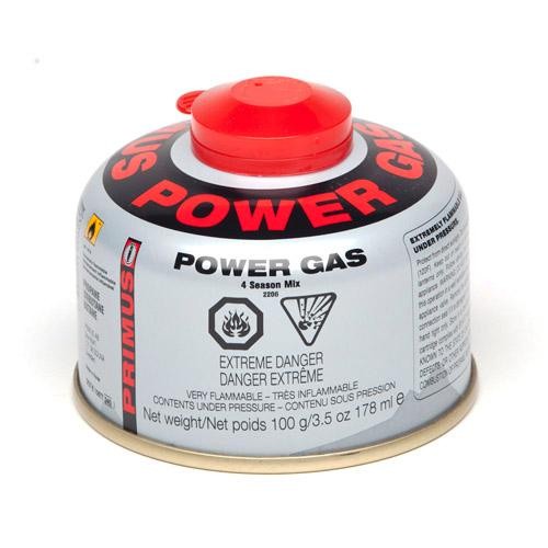 PRIMUS® Power Gas™ Four Season Fuel Canister Tabung Gas Canister Primus Power Gas 100G /3.5 Oz Silve