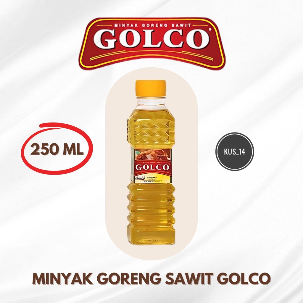 

MINYAK GORENG GOLCO 250ml KEMASAN BOTOL Minyak Goreng Premium PROMO MURAH