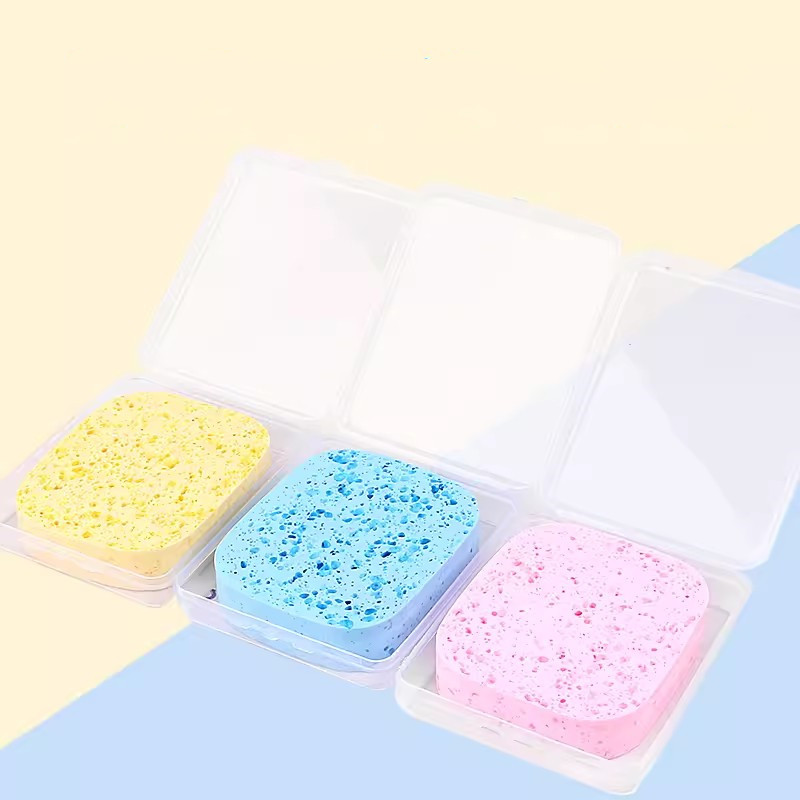 

1pc Paint Water Absorbing Sponge With Box for Watercolor/Gouache/Acrylic/Oil Painting Cleaning Tool Art Supplies