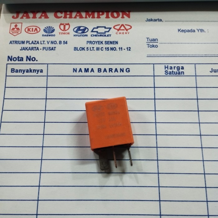 Part Relay 3 kaki HYUNDAI STARGAZER 95230-4N000