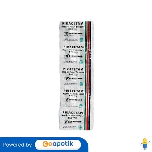 Piracetam Bernofarm 800 Mg Strip 10 Kaplet