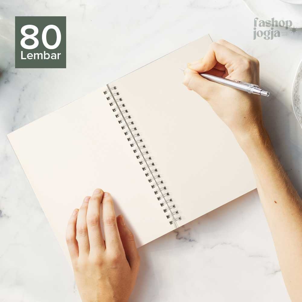 

JIANWU Buku Binder Catatan Jurnal Harian Notebook Ukuran A5 - S2526
