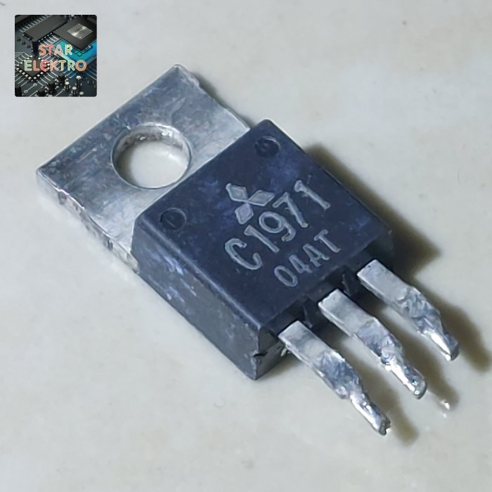 DnG27 C1971 Original Cabutan To-220 2SC1971 2SC 1971 Mitsubishi RF Power Transistor Silicon NPN Ampl