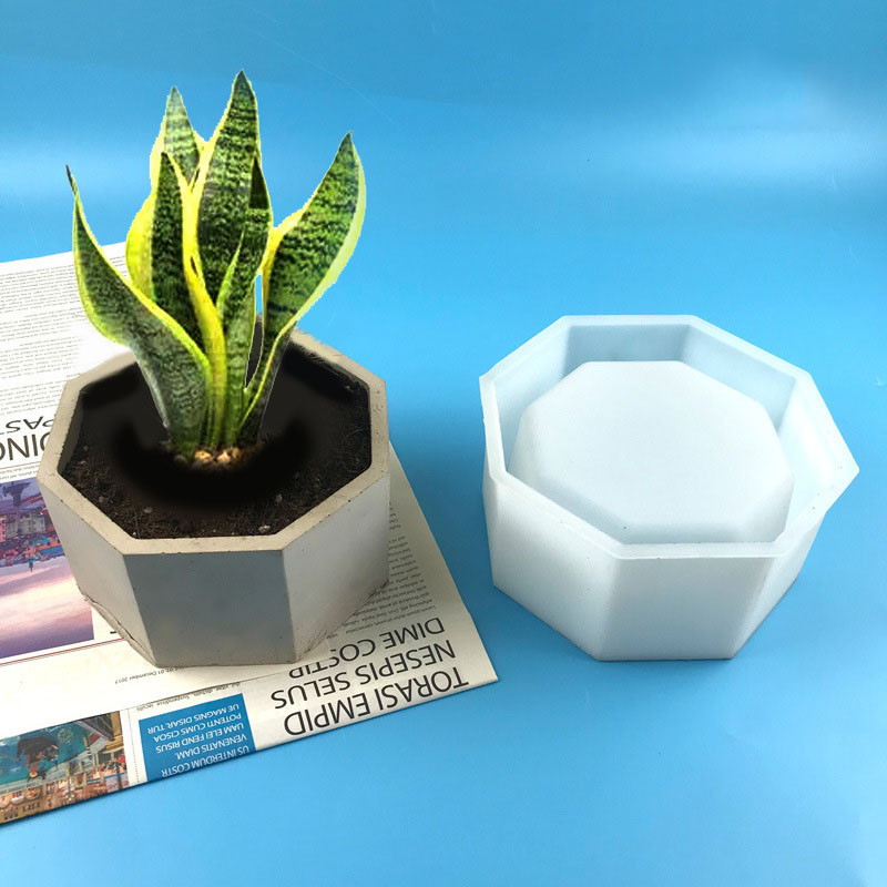 

DIY Silicone Molds for Epoxy Resin Succulent Flower Pot Concrete Cement Clay Mold Silicone Resin Mold Candle Soap Making Mould