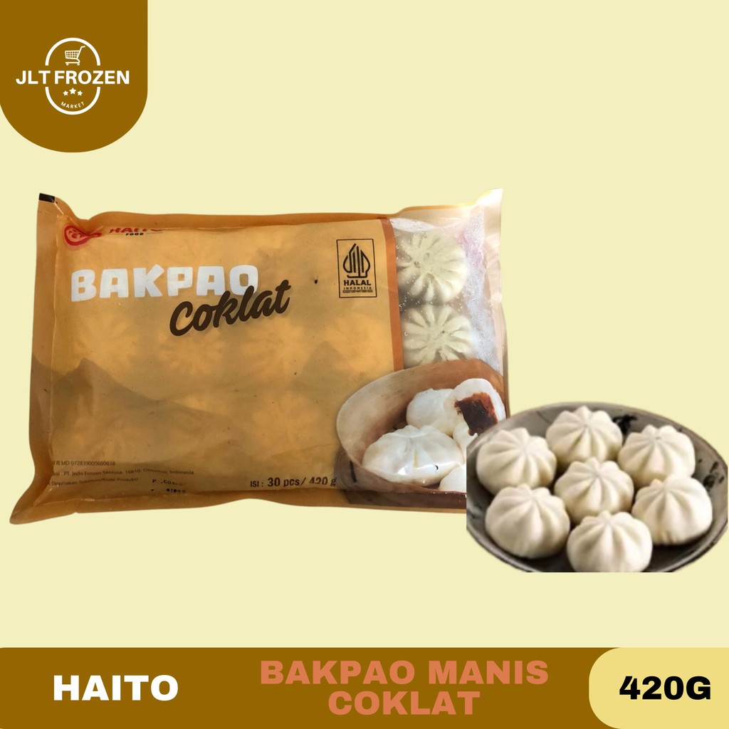 

Haito Bakpao Coklat / Bakpao Manis / Bakpao Manis Coklat / 420g