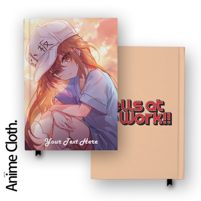 

Buku Catatan Notebook Cells At Work Platelet 1 Custom Diary Hardcover