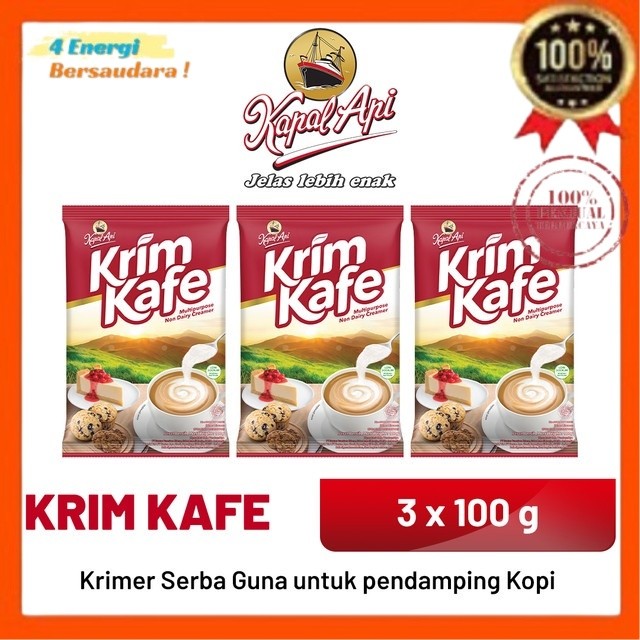 

Kopi Krim Kafe 3 X 100 gr 4 Energi Bersaudara