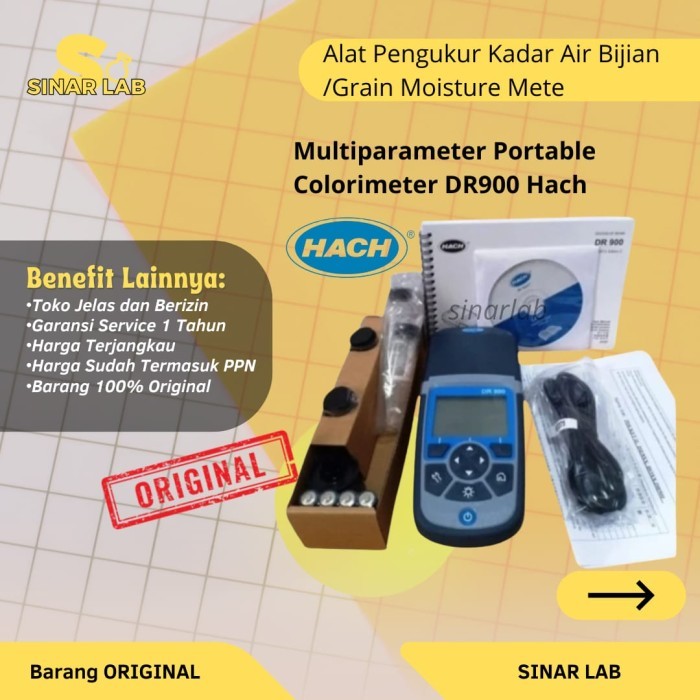 Multiparameter Portable Colorimeter DR900 Hach