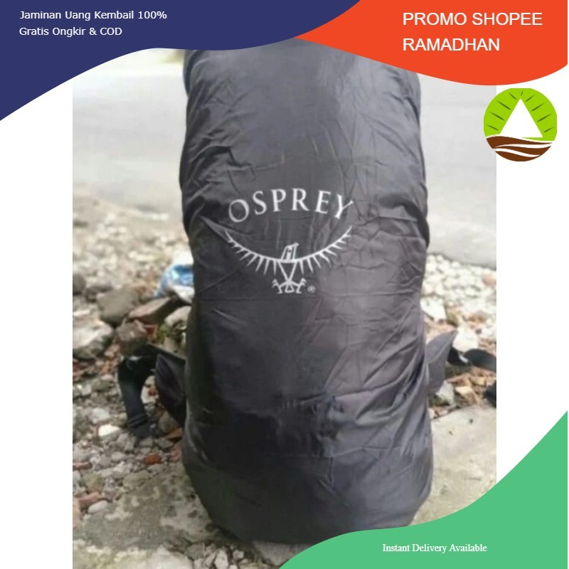RAIN COVER TAS CARRIER 30 I 40 I 60 I 80 LITER / COVER BAG CARRIER / JAS HUJAN CARRIER