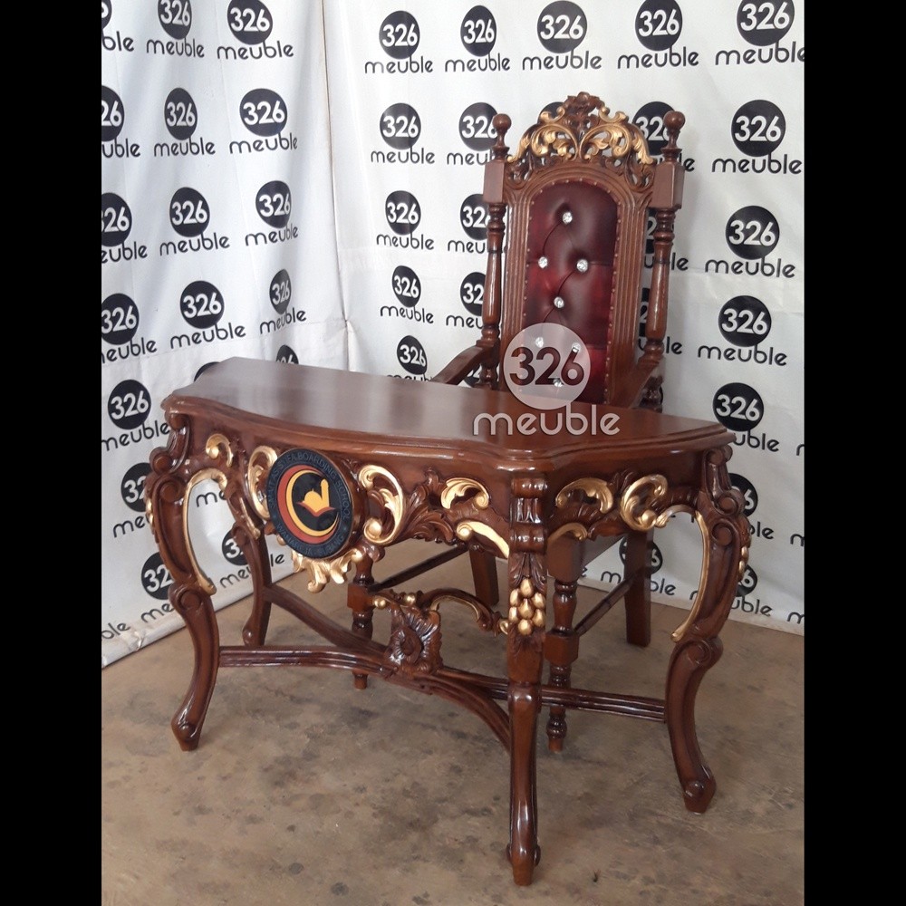 Meja Kursi Majlis Kayu Jati Meja Kajian Jati Meja Ngaji