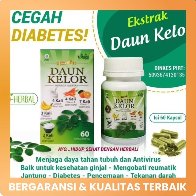 DAUN KELOR KAPSUL MEREK INAYAH
