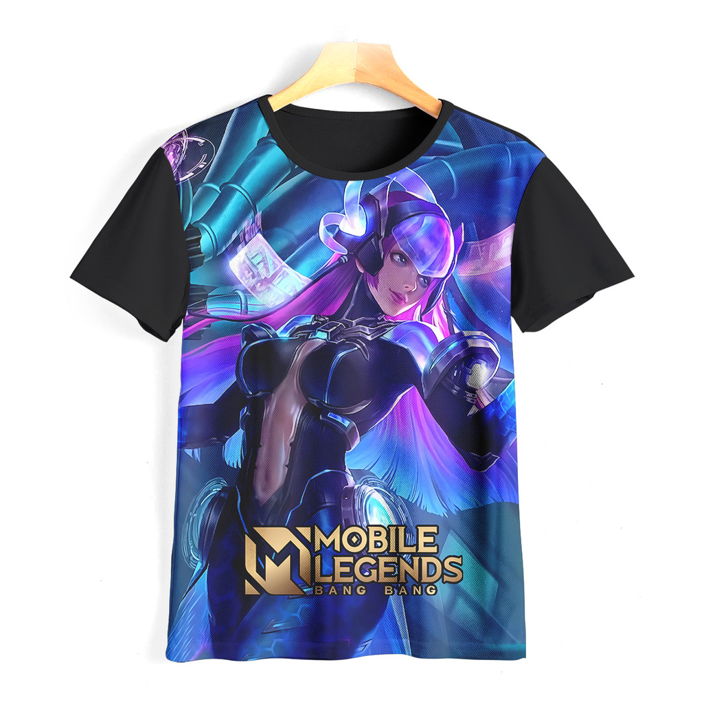 Kaos Mobile Legends Keren dan Adem | Kaos SELENA Mobile Legends Anak & Dewasa | 06ML052 SELENA