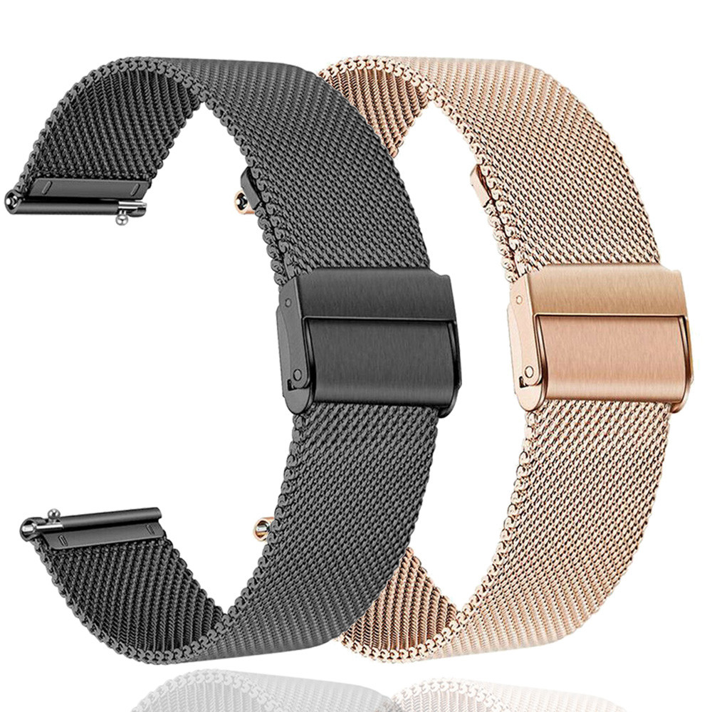 22mm Stainless Steel Strap For Fossil gen 6 5E 5 44mm /Gen5 LTE 45mm Watch Metal Bracelet Band Hybri