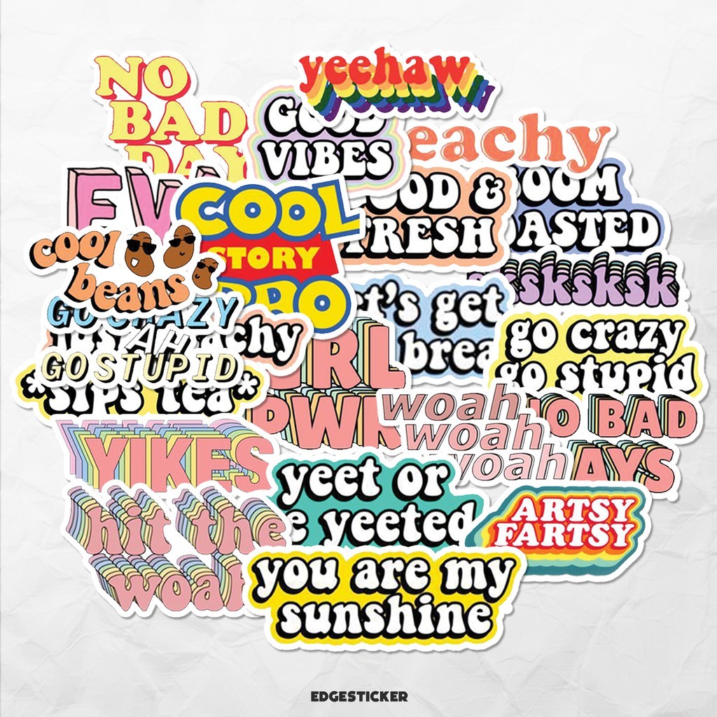 

Sticker Quotes Aesthetic Sticker Tumblr
