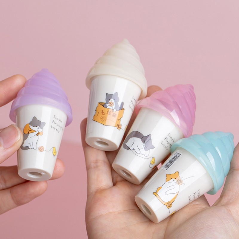 

Mini Sharpener Cartoon1PC Pencil Sharpener Manual Pencil Sharpener for Student Girl Boy School Children Rewards Party Gift