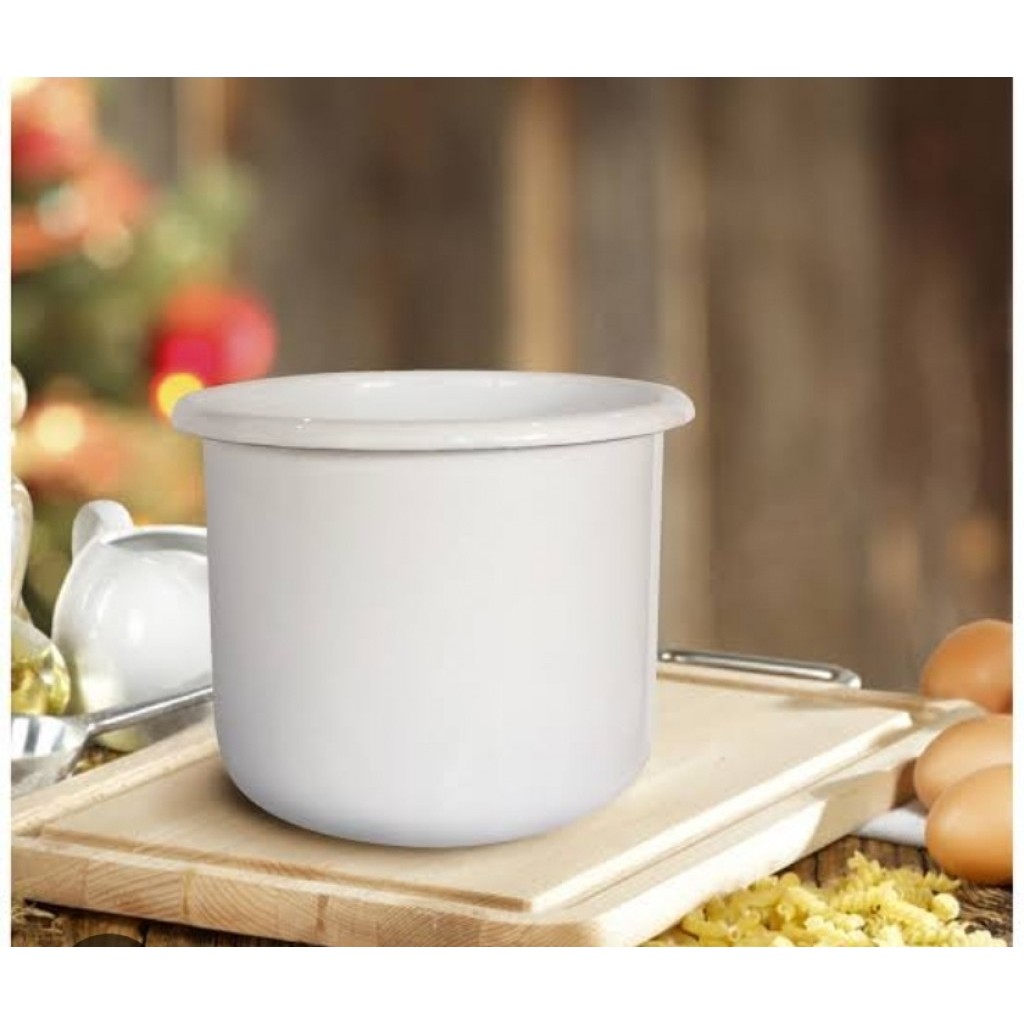 PANCI MIE ENAMEL 14CM CHEFINA/PANCI PENGGORENGAN/PANCI KOREA/MUG ENAMEL JUMBO BISA UNTUK MASAK/PANCI