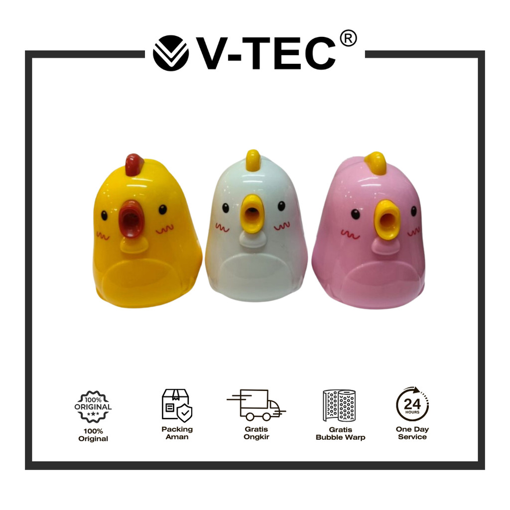 

V-TEC RAUTAN PENSIL LUCU BERMOTIF AYAM
