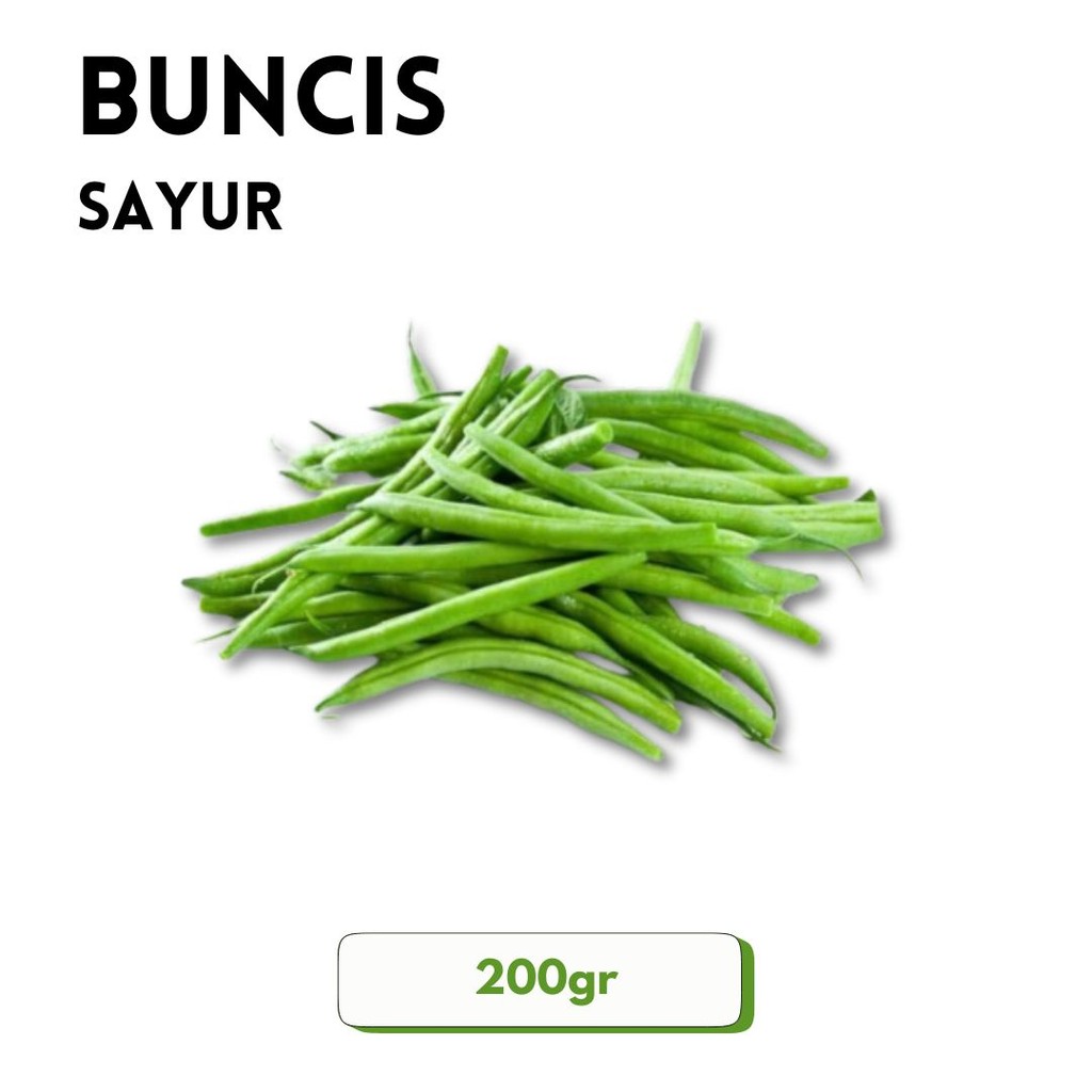 

Fresh Vegetable Store - Buncis Sayur / Buncis Sayur Segar [200G]