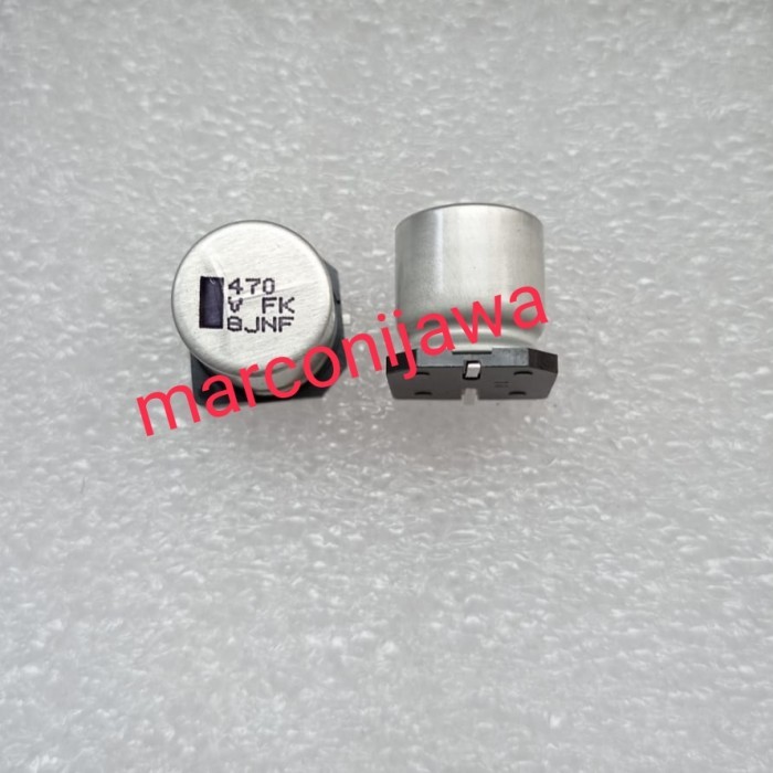 ELC99 Capasitor smd 470uf 35V solid 12x14mm