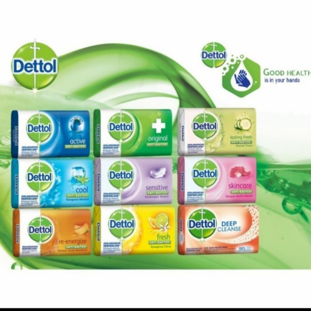 DETTOL SABUN BATANG 100GR