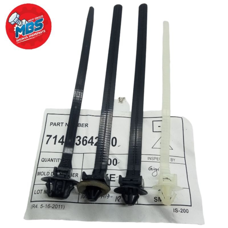 Klip Pengikat Penjepit Kabel Klem Clip Cable Perapih Insulock Mobil Motor