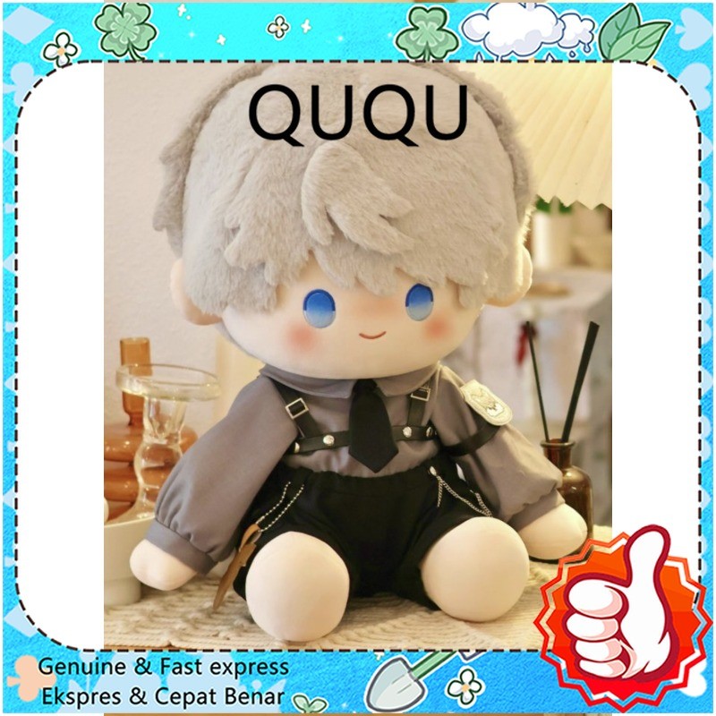 QUQU 40cm Plush Doll Love and Deepspace Xavier Attribute Cotton Doll baju boneka 40cm Dress up