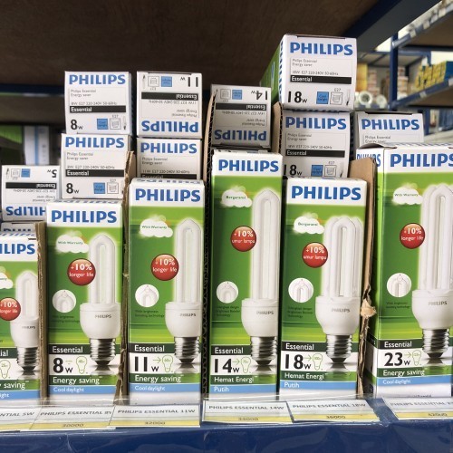Philips Lampu Led Essential 5 watt 8watt 11 watt 14watt 18 watt 23watt