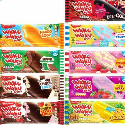 

Glico Wings Ice Cream Waku-Waku Frostbite Stick