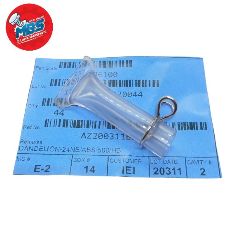 Selang Pembuangan Endapan Tube Drain Box Filter+Klem NMax Mio Xeon Aerox All Matic