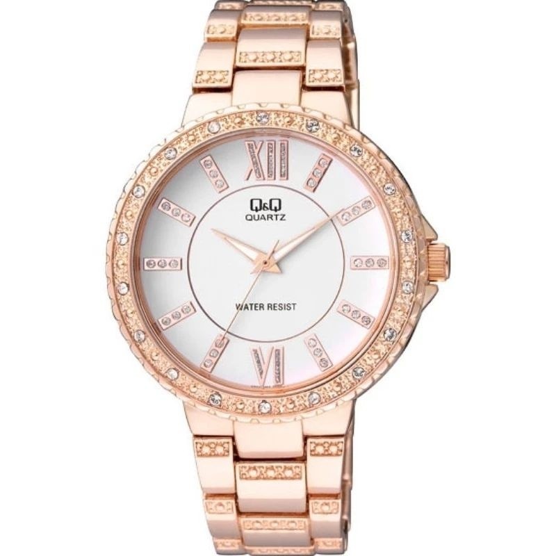 Jam Tangan wanita QQ Q&Q QNQ F507-001 original qnq