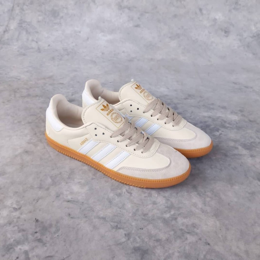 Adidas Samba Vegan Beige Gum 100% Original