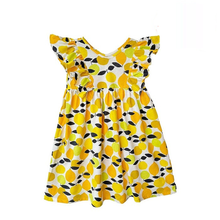 By Kayamani - Dress Anak Perempuan - Lemon Fresh
