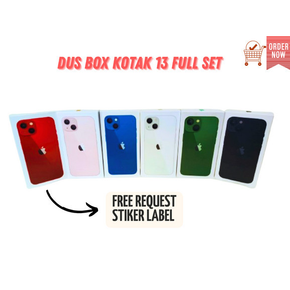 

Dus Box Kotak iph 13/13 Mini Full Set