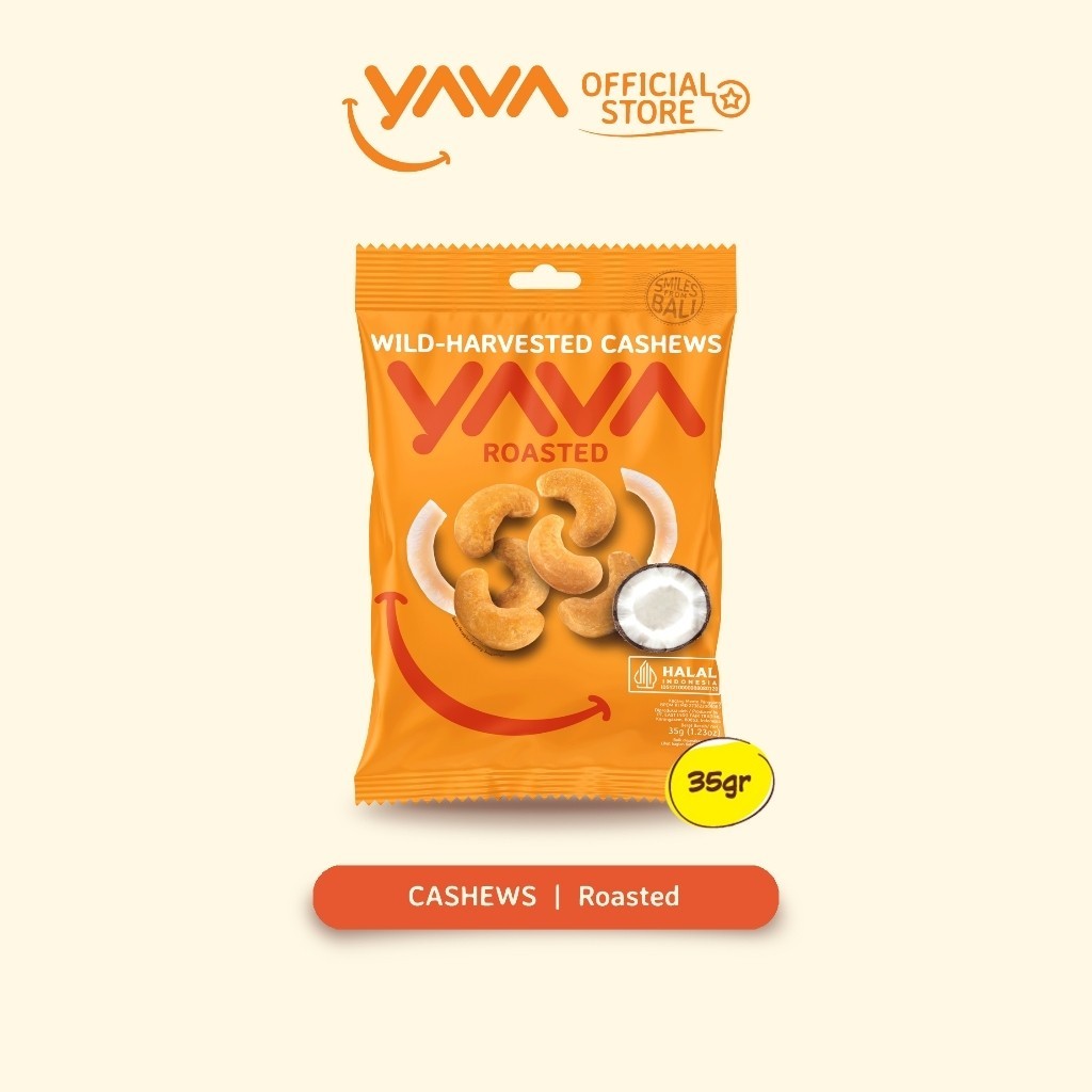 

YAVA Cashew Roasted 35g (East Bali Cashew)