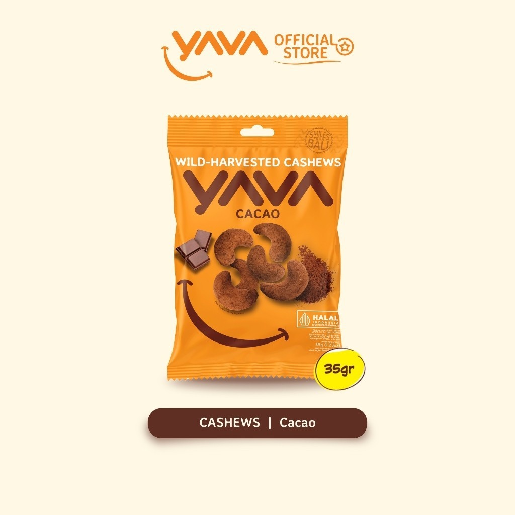 

YAVA Cashew Cacao 35g (East Bali Cashew)