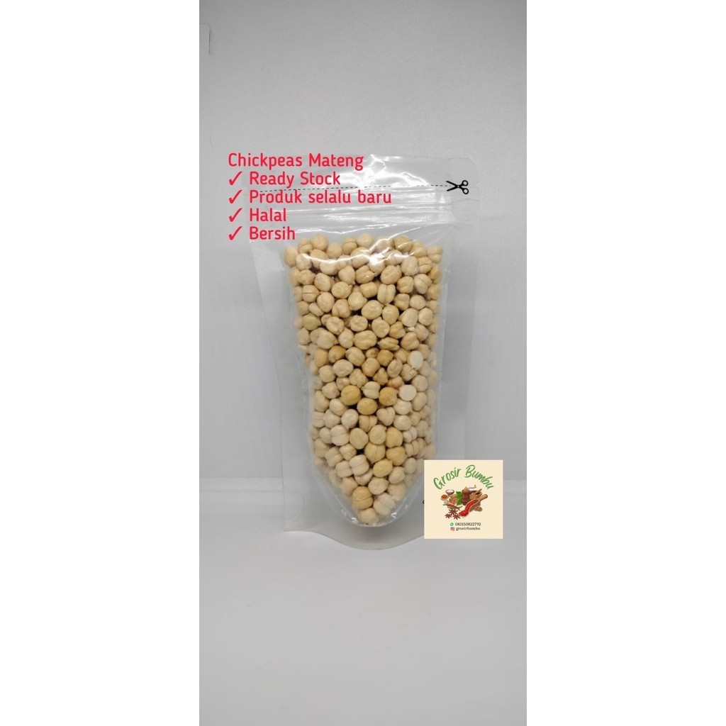 

VNSS Kacang Arab mateng - 1kg / Chick Peas Roasted / Chikpeas