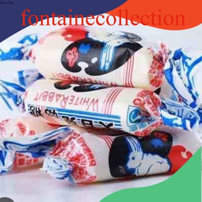

permen white rabbit susu 500gr/permen susu rabbit 500g/permen susu premium