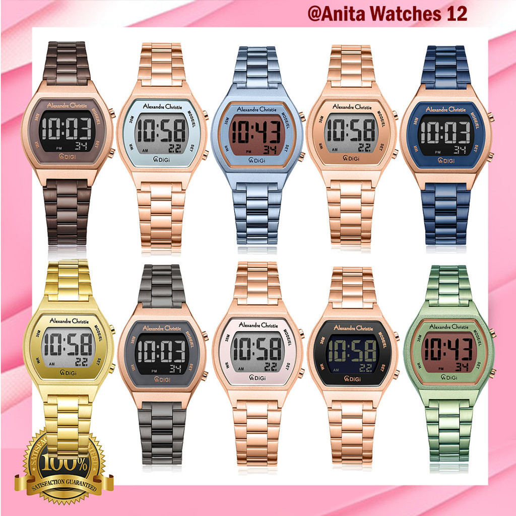 Alexandre Christie Ac 9384 / ac9384 Jam Tangan Wanita Original Garansi Resmi