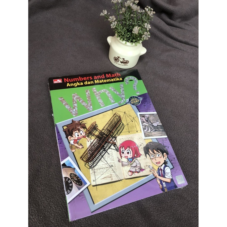 Buku Komik Anak WHY ? Numbers And Math Angka dan Matematika - Social Science Comic - Penerbit Elex M